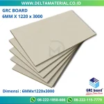 GRC board 6mm x 1220 x 3000